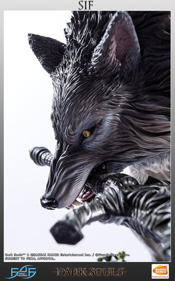 The Great Grey Wolf Sif Dark Souls Figurka 64 cm