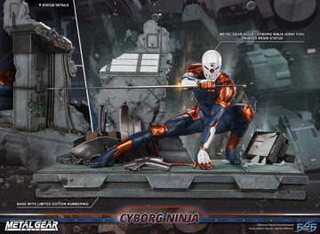 Cyborg Ninja Gray Fox Metal Gear Solid Figurka 41 cm