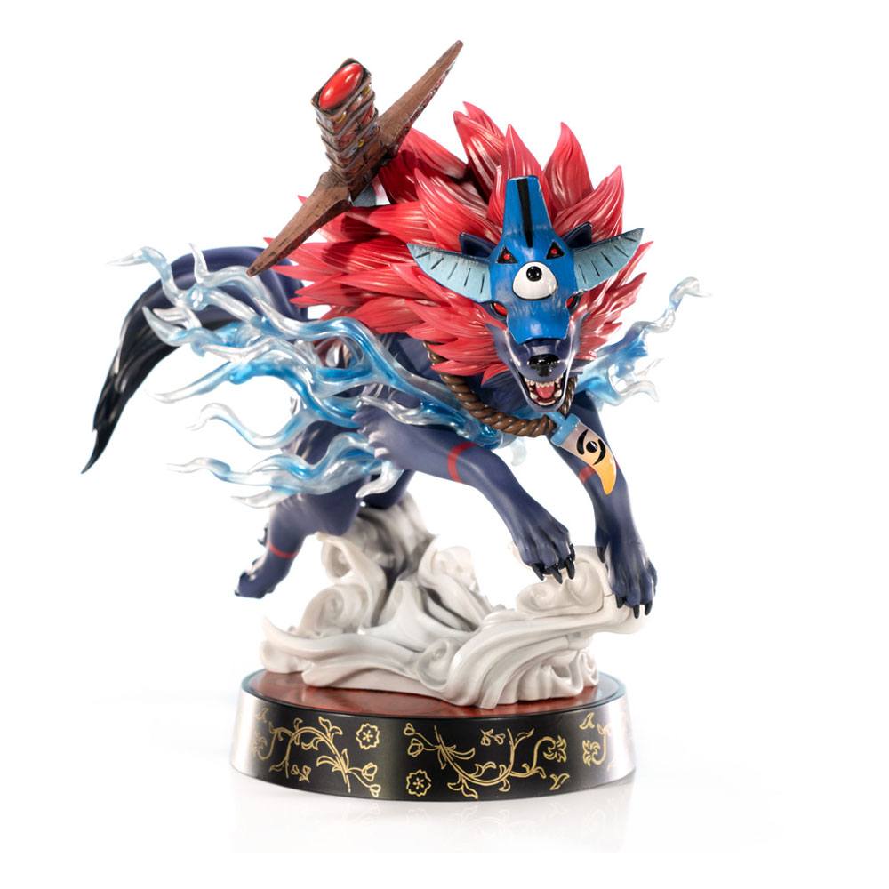 Oki Wolf Form Okami Figurka 21 cm