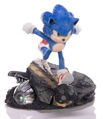 Sonic Standoff Sonic the Hedgehog 2 Statue  26 cm