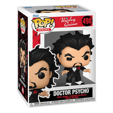 Funko POP! Doctor Psycho DC Harley Quinn Animated Series 9 cm #498