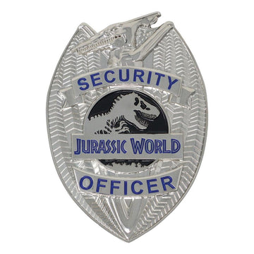 Security Officer Badge Jurassic World Limited Edition Replica