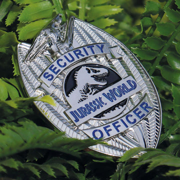 Security Officer Badge Jurassic World Limited Edition Replica