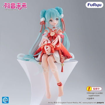 Hatsune Miku 2026 Chinese New Year Ver. Noodle Stopper Figurka 14 cm