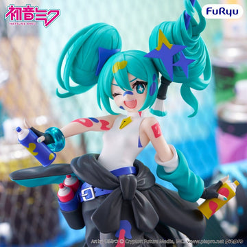 Hatsune Miku Muchute Paint Girl Another Color Ver. Figurka 23 cm