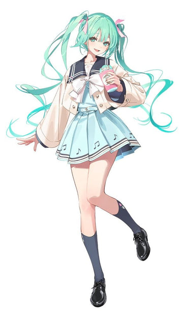 Hatsune Miku Sweet School Life Pure Version Figurka 18 cm