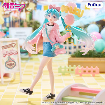 Hatsune Miku Muchute Theme Park Date Version Figurka 19 cm