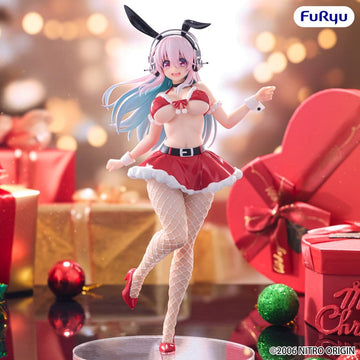 Super Sonico BiCute Bunnies Santa Ver. Figurka 30 cm