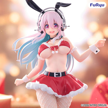 Super Sonico BiCute Bunnies Santa Ver. Figurka 30 cm