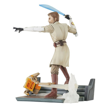 Obi-Wan Kenobi Star Wars: The Clone Wars Deluxe Gallery Figurka 23 cm