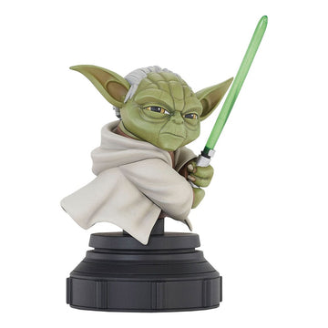 Master Yoda Star Wars The Clone Wars Bust 1/7 Figurka 13 cm