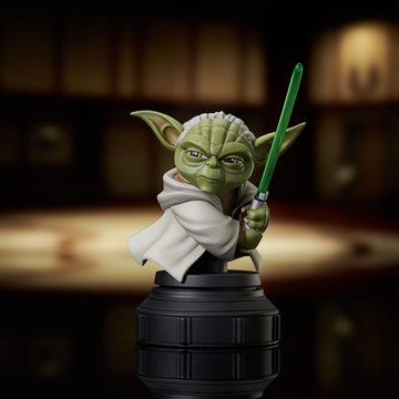 Master Yoda Star Wars The Clone Wars Bust 1/7 Figurka 13 cm