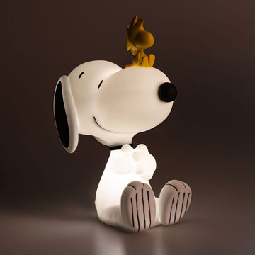 Peanuts Lamp with USB-C Snoopy Lampka
