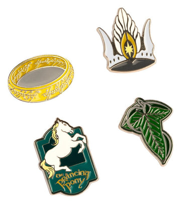 The Lord of the Rings Pins Set of 4 Przypinki Zestaw
