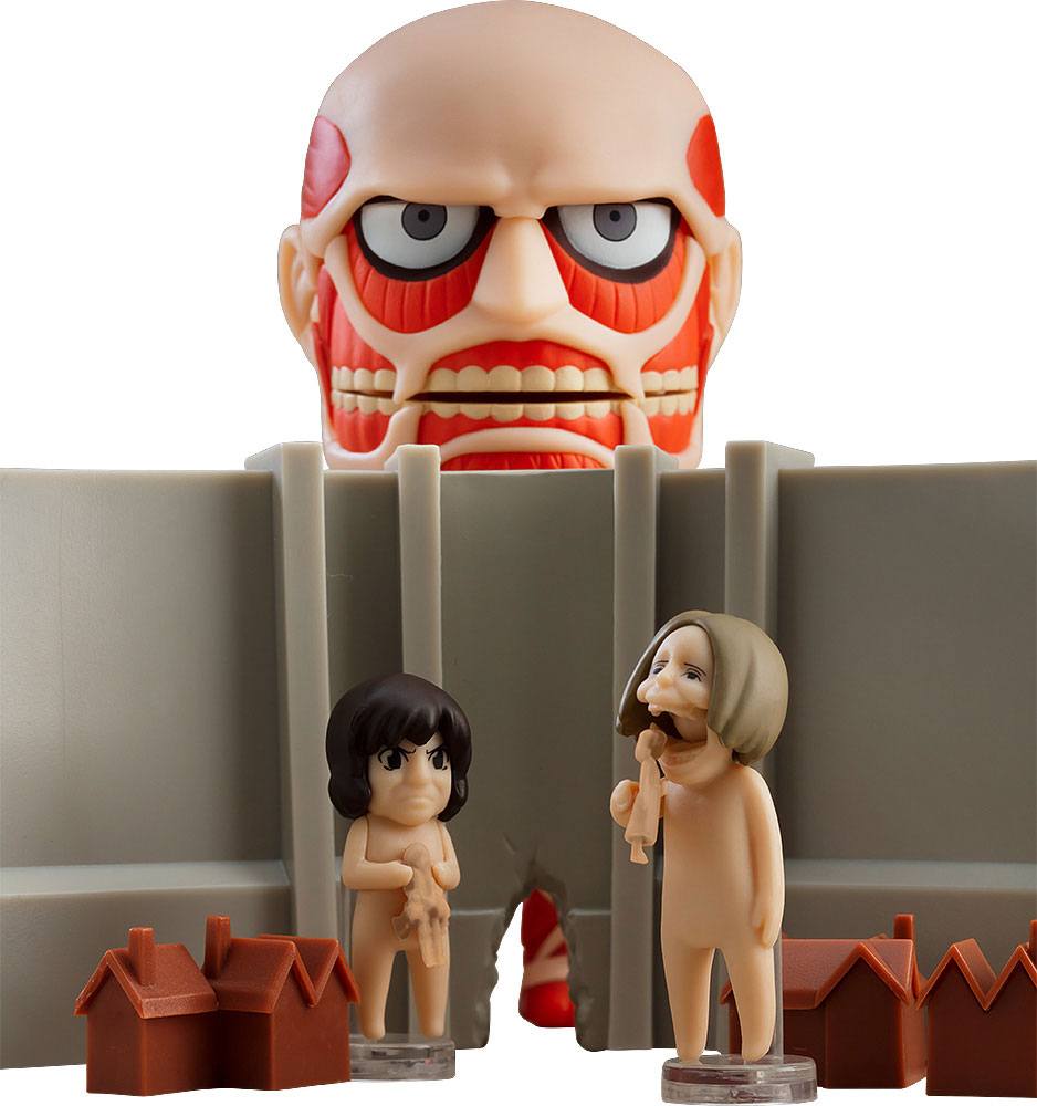 Colossal Titan Renewal Set Attack on Titan Nendoroid Figurka 10 cm