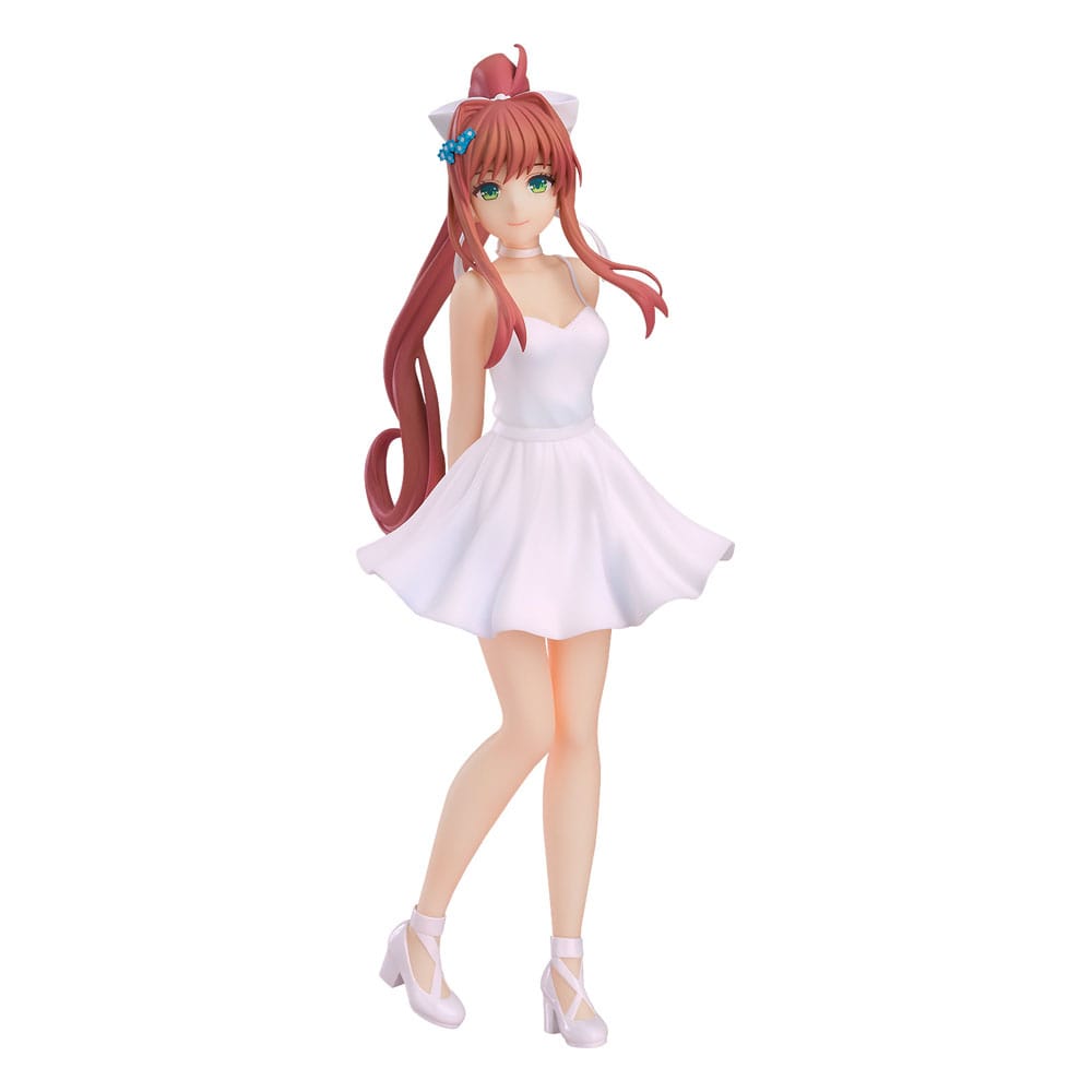 Monika White Dress Doki Doki Literature Club! Pop Up Parade Figurka 18 cm