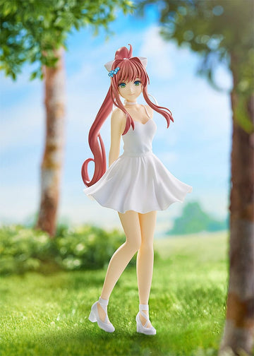 Monika White Dress Doki Doki Literature Club! Pop Up Parade Figurka 18 cm