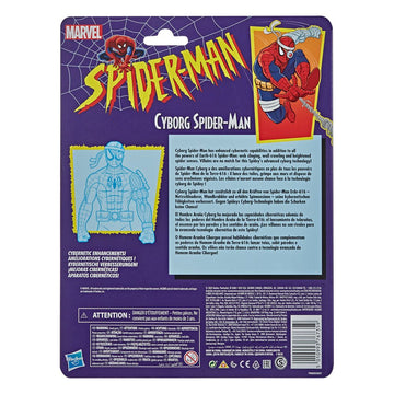 Cyborg Spider-Man Marvel Spider-Man Retro Collection Figurka 15 cm