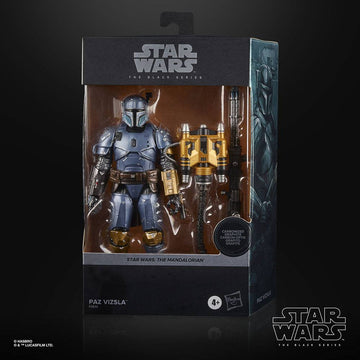 Paz Vizsla Star Wars: The Mandalorian Black Series Carbonized Figurka 15 cm