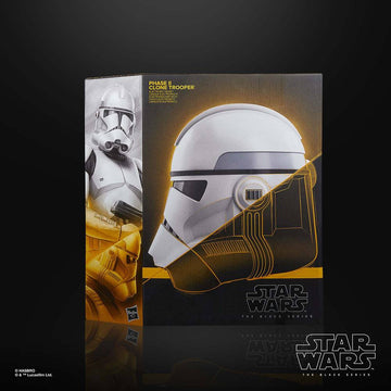 Phase II Clone Trooper Star Wars: The Clone Wars Black Series Electronic Helmet Replika