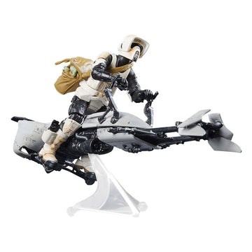 Speeder Bike with Scout Trooper & Grogu Star Wars: The Mandalorian Vintage Collection Figurka 10 cm