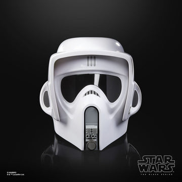 Scout Trooper Star Wars Black Series Electronic Helmet Replika