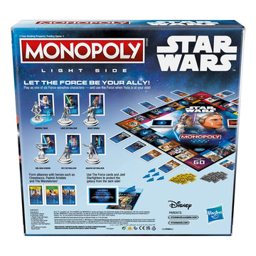 Monopoly Star Wars Board Game Light Side Edition