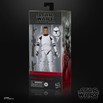 Phase I Clone Trooper Star Wars Episode II Black Series Figurka 15 cm