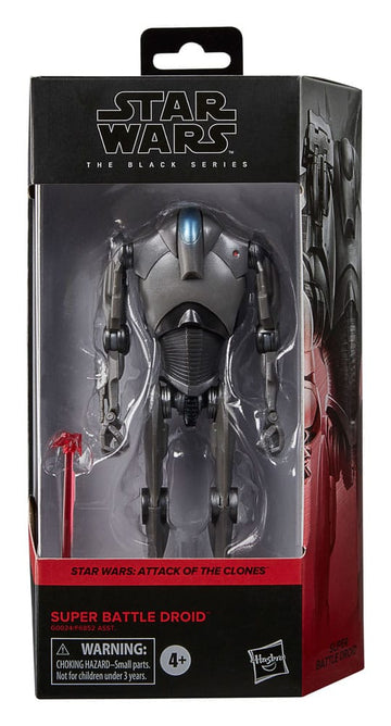 Super Battle Droid Star Wars Episode II Black Figurka 15 cm