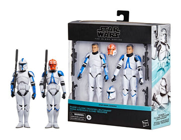 Phase I Clone Trooper Lieutenant & 332nd Ahsoka's Clone Trooper Star Wars: Ahsoka Black Series 2-Pack Figurki 15 cm