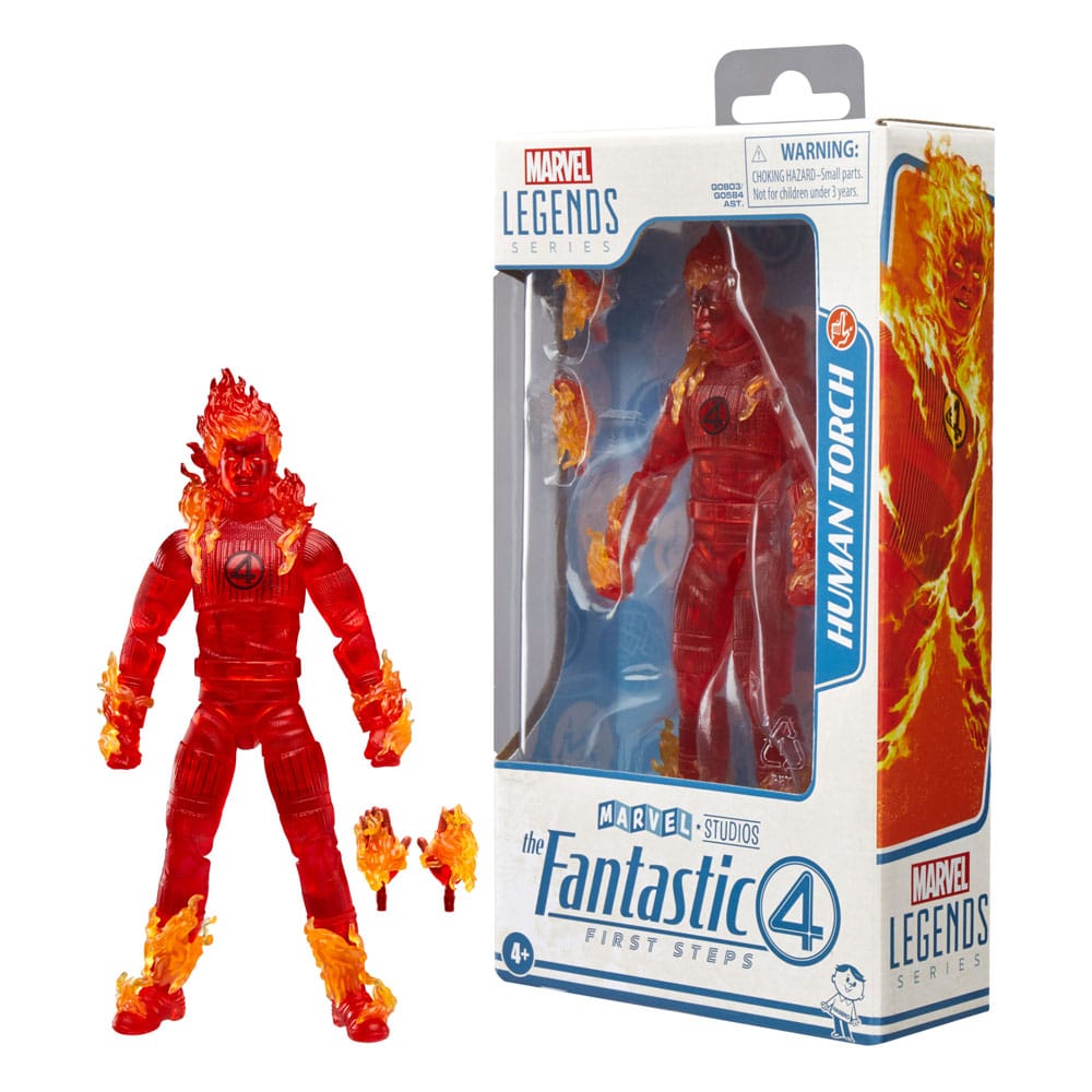 Human Torch The Fantastic Four: First Steps Marvel Legends Figurka 15 cm