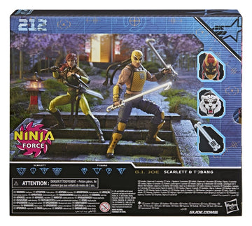 Ninja Force Scarlett & T'Jbang G.I. Joe Classified 2-Pack #212 Figurki 15 cm
