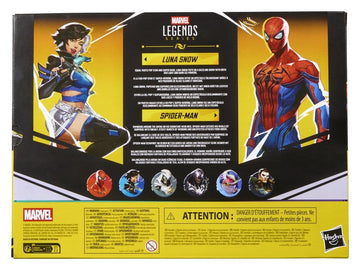 Spider-Man & Luna Snow Marvel Rivals Marvel Legends 2-pack Figurki 15 cm