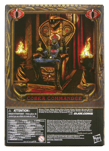 Cobra Commander in Dress Uniform & Throne G.I. Joe Classified Figurka 15 cm