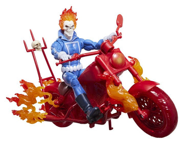 Johnny Blaze with Motorcycle Ghost Rider Marvel Legends Figurka 15 cm