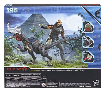 Professor Rottclaw & Cobra Deinonychus G.I. Joe Classified Series #196 2-Pack Figurki 15 cm