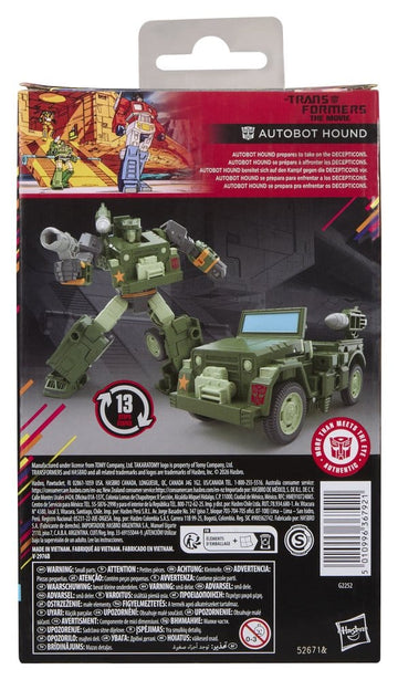 Autobot Hound The Transformers: The Movie Studio Series Deluxe Class MTMTE Collection Figurka 14 cm