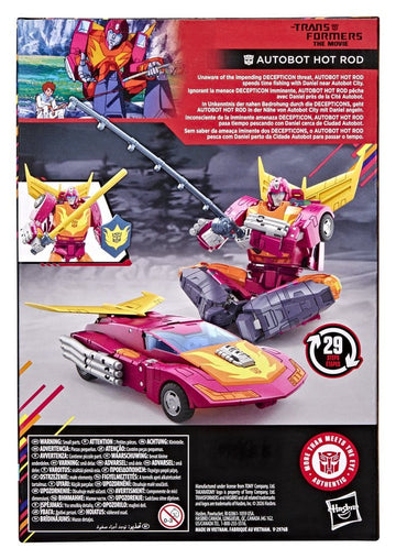 Autobot Hot Rod The Transformers: The Movie Studio Series Voyager Class MTMTE Collection Figurka 14 cm