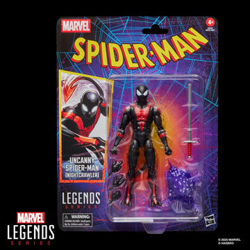 Uncanny Spider-Man Nightcrawler Spider-Man Marvel Legends Retro Figurka 15 cm