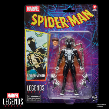 Spider-Venom Spider-Man Marvel Legends Retro Figurka 15 cm