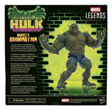 Marvel's Abomination The Incredible Hulk Marvel Legends Figurka 15 cm