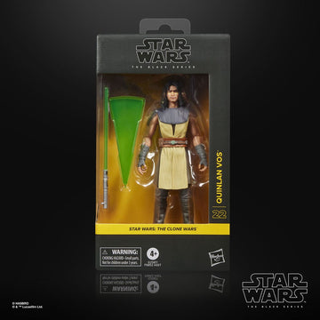 Quinlan Vos Star Wars: The Clone Wars Black Series Figurka 15 cm