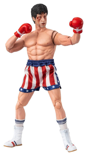 Rocky Boxer Version Exquisite Super Series 1/12 Rocky IV Figurka 16 cm