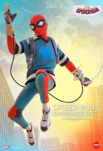 Spider-Man Homemade Suit Your Friendly Neighborhood Spider-Man 1/6 Figurka 29 cm