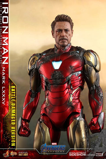 Iron Man Mark LXXXV Battle Damaged Version Marvel Avengers: Endgame Movie Masterpiece Diecast 1/6 Special Edition Figurka 32 cm