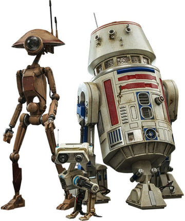 R5-D4, Pit Droid, & BD-72 Star Wars The Mandalorian 1/6 Figurki