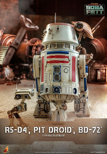 R5-D4, Pit Droid, & BD-72 Star Wars The Mandalorian 1/6 Figurki