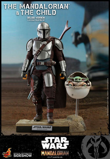 The Mandalorian & The Child Star Wars The Mandalorian Deluxe 2-Pack 1/6 Figurki 30 cm