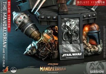 The Mandalorian & The Child Star Wars The Mandalorian Deluxe 1/4 2-Pack Figurki 46 cm
