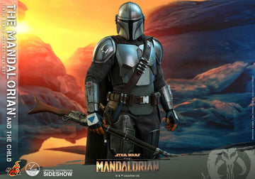 The Mandalorian & The Child Star Wars The Mandalorian 1/4 2-Pack Figurki 46 cm